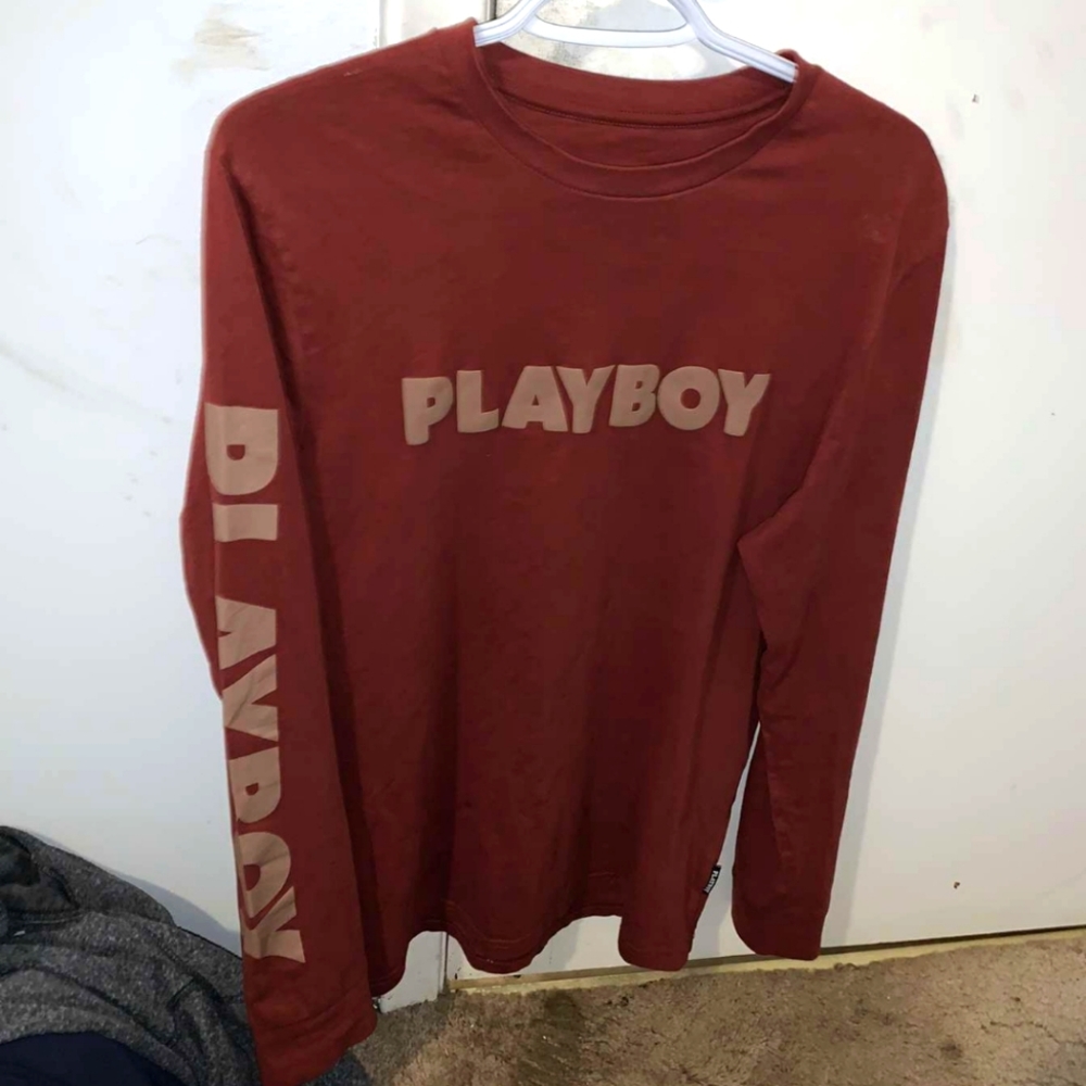 Brand new Red Playboy long sleeve shirt